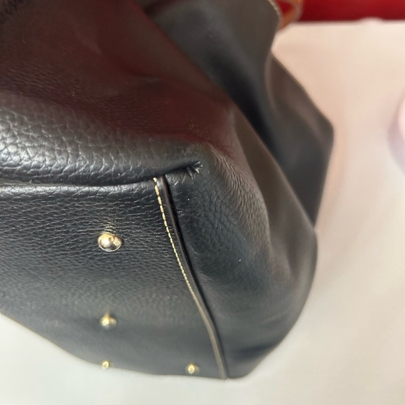 Dooney & Bourke Black Pebbled Leather Tote - Picture 9 of 15